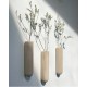 Vase haut beige 12x34 cm