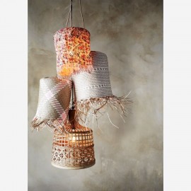 Raffia Table Lamp - Madam Slotz