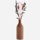 Vase haut beige 12x34 cm