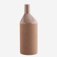 Vase haut beige 12x34 cm