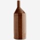 Vase haut beige 12x34 cm