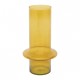 Vase verre recyclé Jaune Look 70'