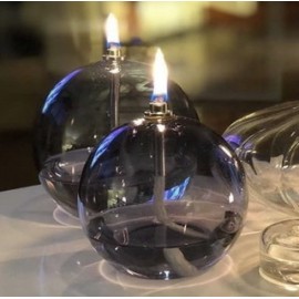 Lampe à huile sphère décorative