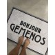 Tapis rectangle Gémenos Mon amour / I Love GEMENOS
