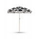 PARASOL Palmiers noir & blanc Ø200xH230