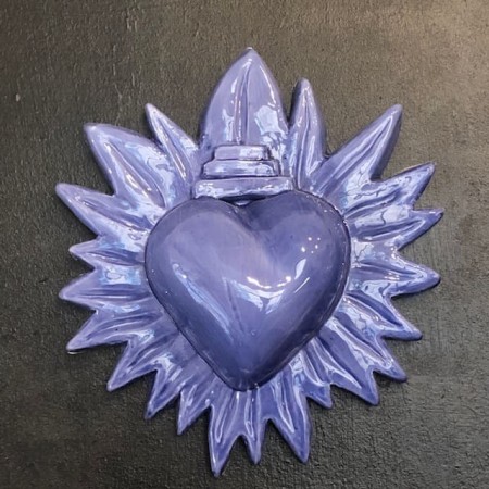 Ex-voto Sunshine coeur "Aix-Voto" BLEUET