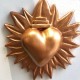 Ex-voto Sunshine coeur "Aix-Voto" CUIVRE