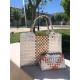 Sac à main panier Tressé multicolore MODELE 2