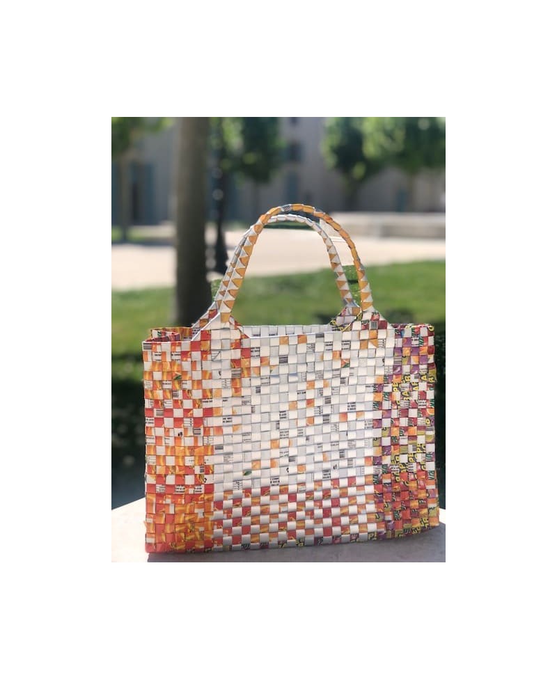 Sac tressé on sale recyclé