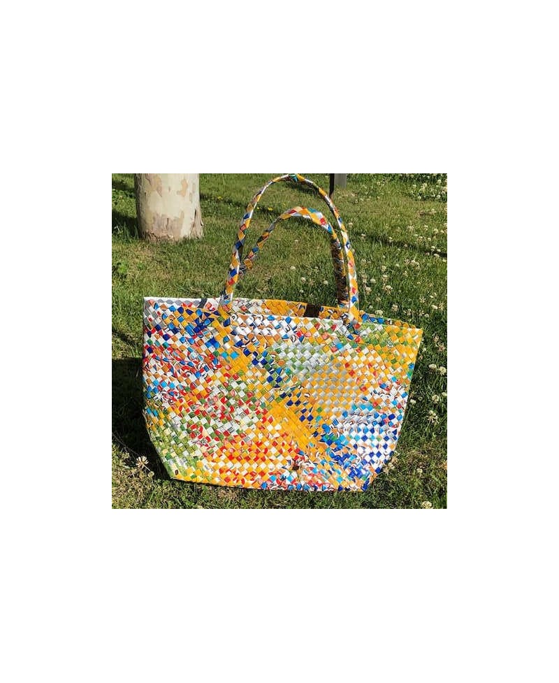 Sac tressé on sale recyclé