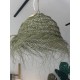 Applique Murale Raphia Cheveux