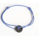 Bracelet Bayong perles bois et bleu - Margote Ceramiste