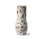 Vase rétro design abstrait et poreux Hkliving