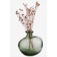 Vases en Verre Forme organique et pompon