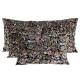 HOUSSE DE COUSSIN Velvet PRINT