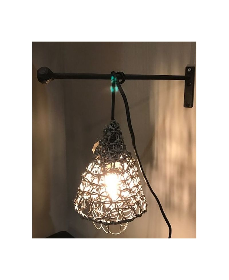 Lampe baladeuse en maille filet