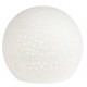 Boule lumineuse Porcelaine ajourée Ø14.5cm