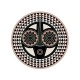 Set de table rond Rond Masques Africains DOUPA