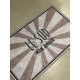 Tapis rectangle le Sud Mon amour BLANC RAYONS 49,5x83