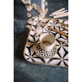 Plateaux Rectangle Star Carbone
