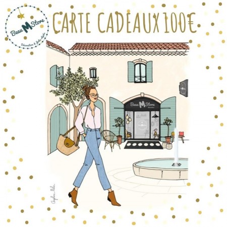 Carte Cadeau Beau M Store valeur 100€