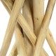 Table d'appoint en bois teck massif pied branche