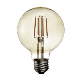 Ampoule LED Décorative Globe Ambré 8W - Little marmaille
