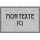 Tapis rectangle MA VILLE mon Amour OU texte Libre