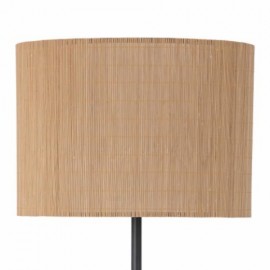 Lampe sur pied abat jour bambou
