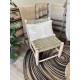 Fauteuils marocains tressage Doum