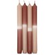 Bougies Dip-Dye x4 