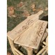 Planche Apéro en bois gravé personnalisée