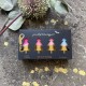 Lot de 3 Bougies Dip Dye Twinkle «  Diamants »