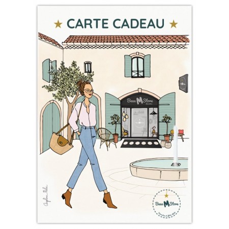 Carte Cadeau Beau M Store valeur 30€