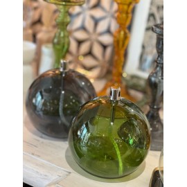 Lampe à huile sphère décorative