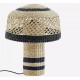 Lampe Champinon jonc de mer