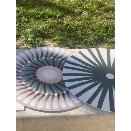 Set de table rond Rond VISAGE Ø38cm