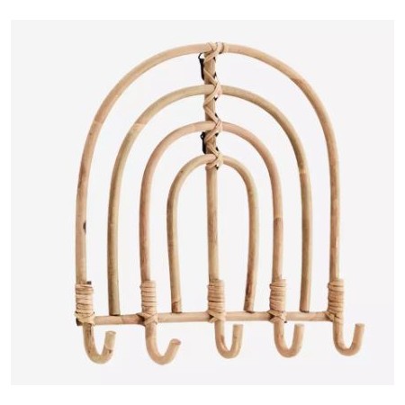 Porte manteau bambou 5 branches