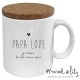 Mug "Maman Love, ou Papa Love,, je t’aime de tout on coeur" - Marcel & Lily