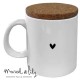 Mug "Maman Love, ou Papa Love,, je t’aime de tout on coeur" - Marcel & Lily