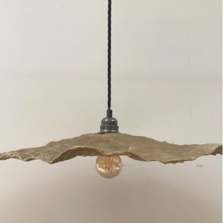 Luminaire Petale eco-responsable “PAS DANS LA MER”