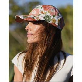 Casquette fleuri 