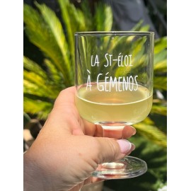 Coffret 6 Verres à pied empilables personnalisés