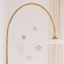 Clou en laiton : Coeur - Constellation - Etoile