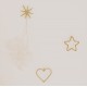 Clou en laiton : Coeur - Constellation-Etoile