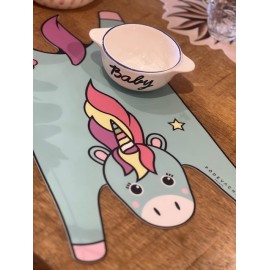 Set de table kids LICORNE - PODEVACHE