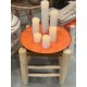 Coffret 6 bougies LED cire naturelle fondue