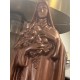Vierge Sainte Therese Cire Cièrgerie des Prémontrés