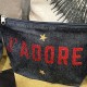 Trousse en Jean motifs coeurs ou J'adore paillettes