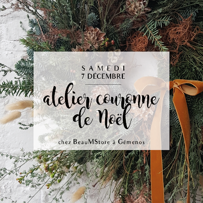 Atelier Créatif Couronne de Noël Beau M store Décembre 2019